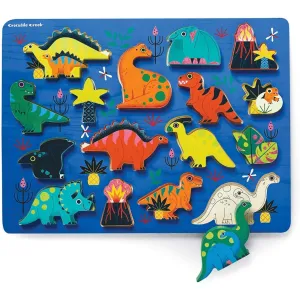16 Piece Wooden Puzzle and Playset