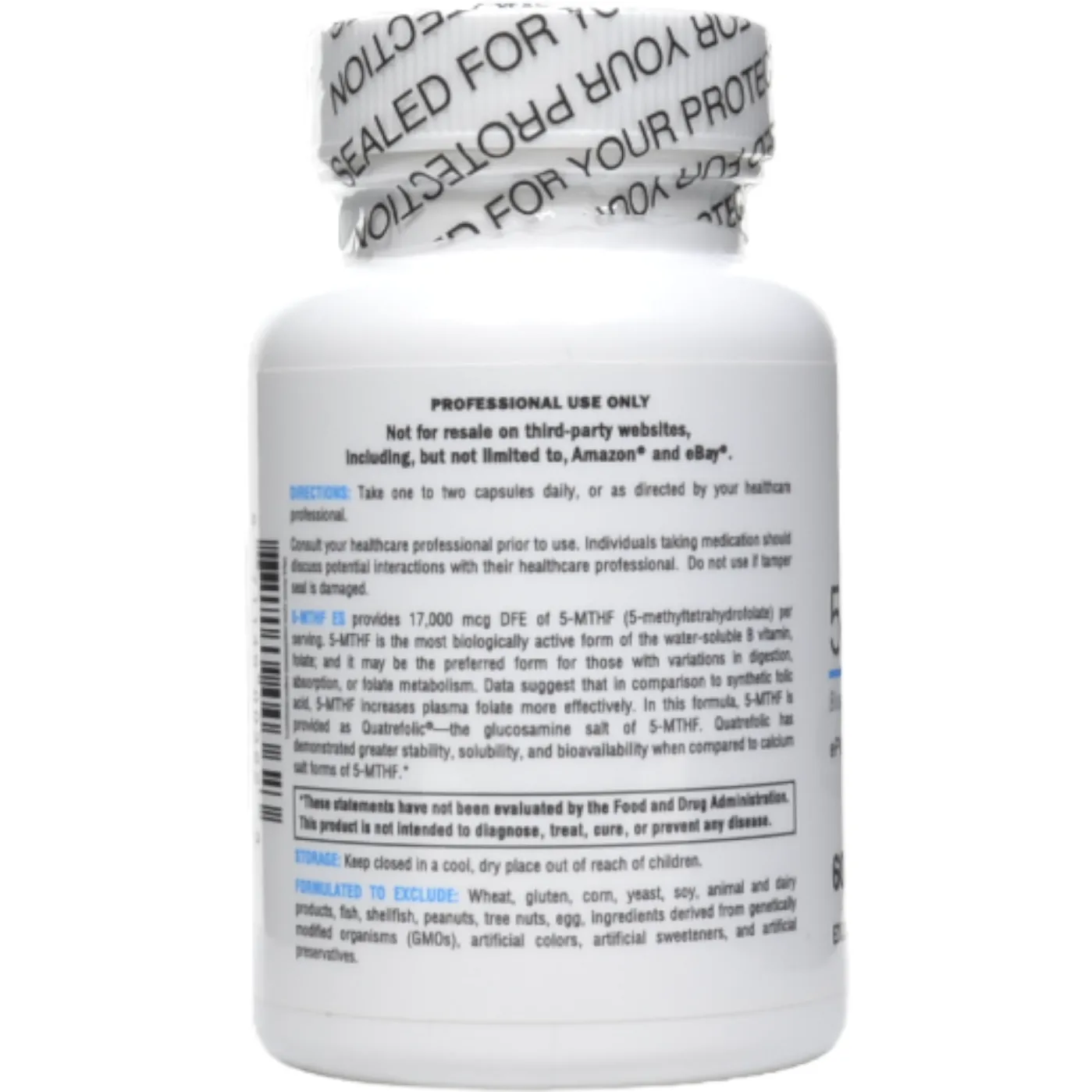 5-MTHF ES 60 Capsules by Xymogen