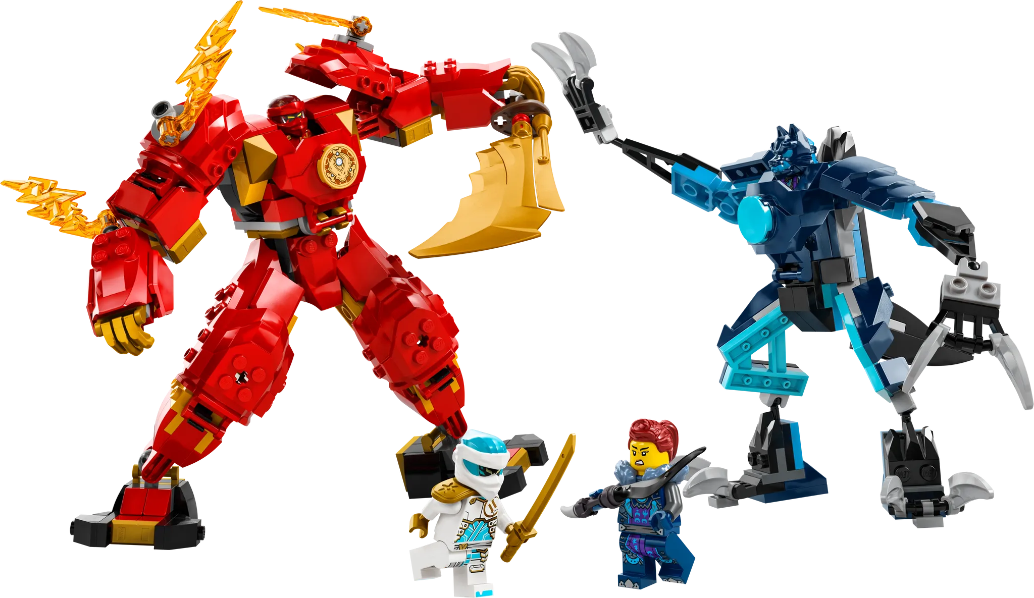 71808 Kai's Elemental Fire Mech