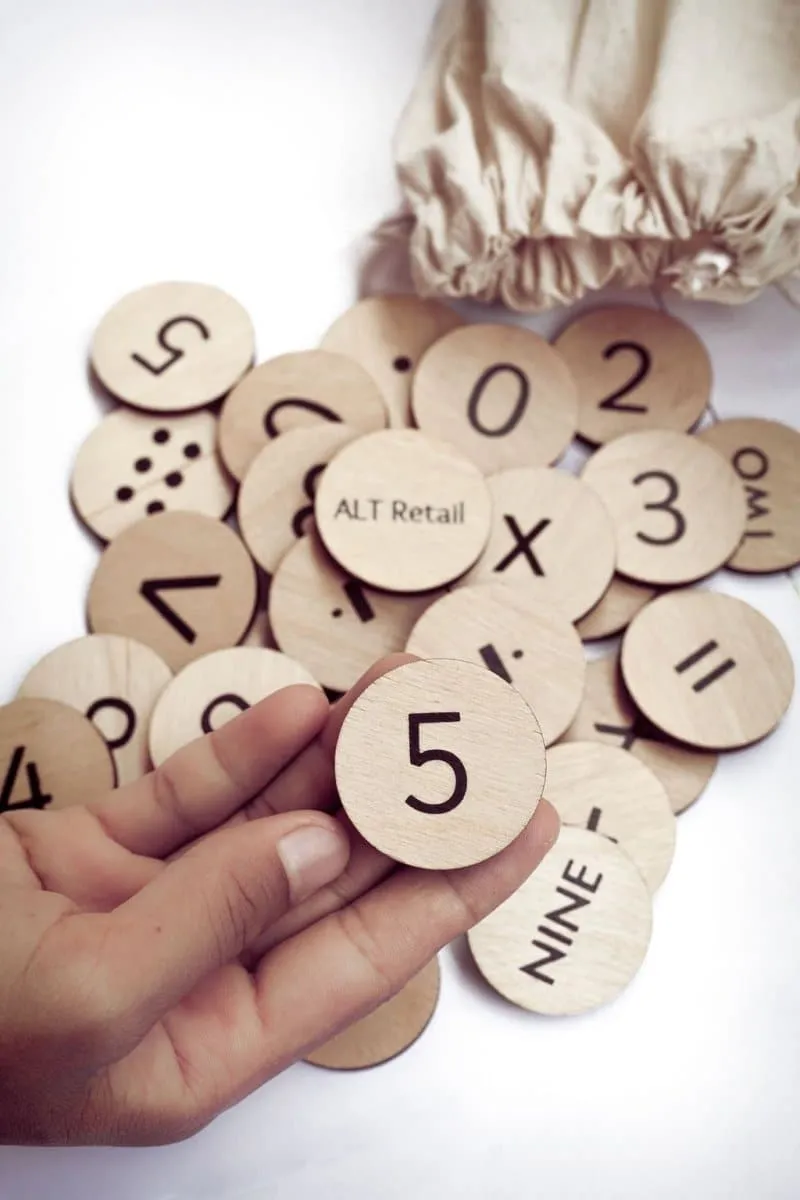 ALT Retail Number Coins