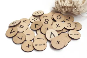 ALT Retail Number Coins