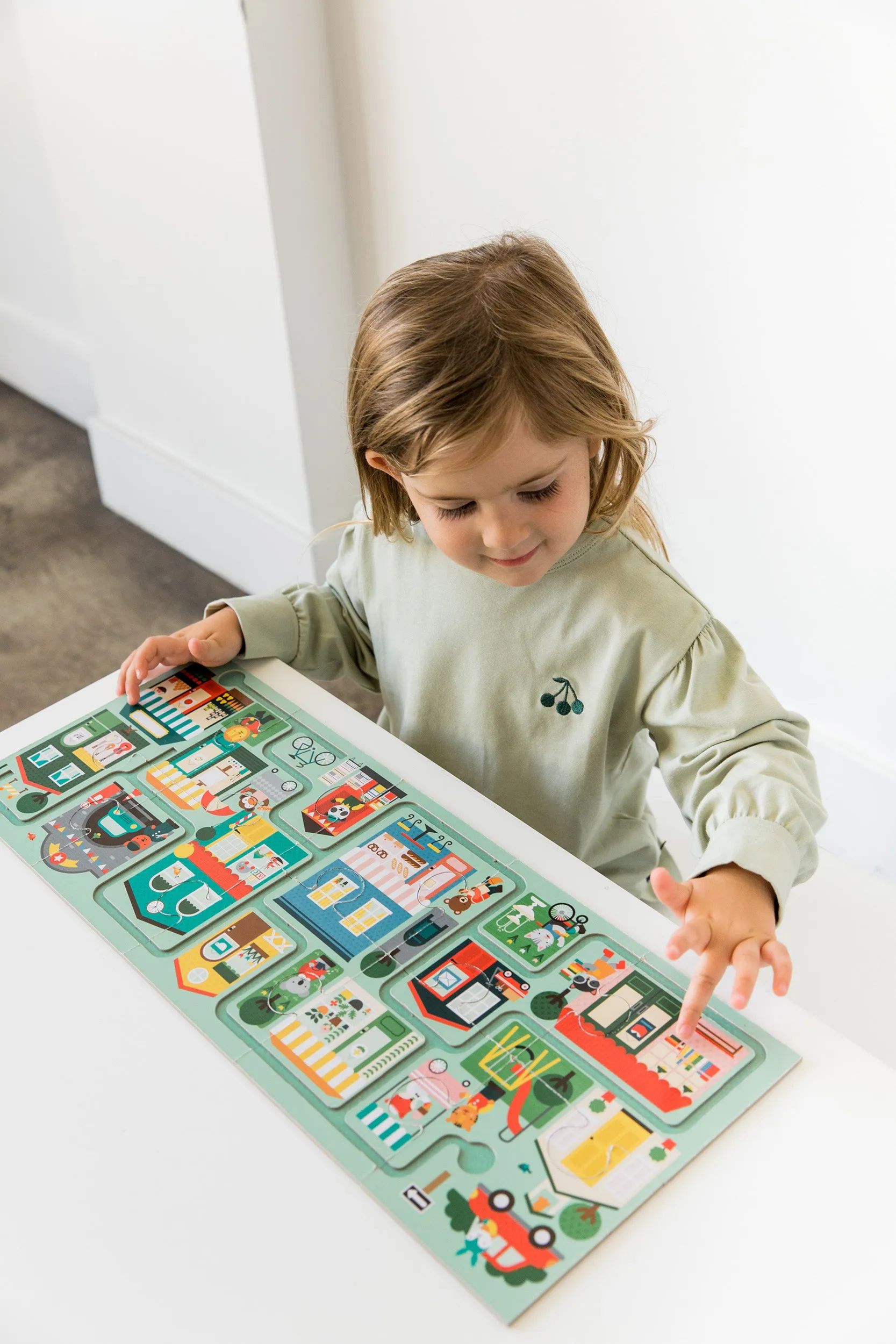Around Town Follow   Spot Puzzle