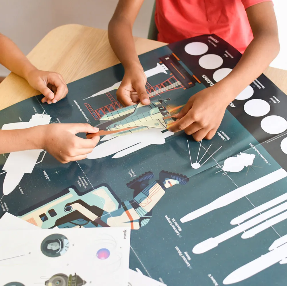 Astronomy Discovery Sticker Posters