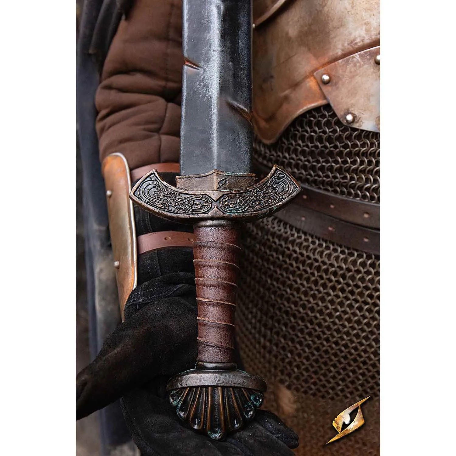 Battleworn Viking Sword - 100 cm