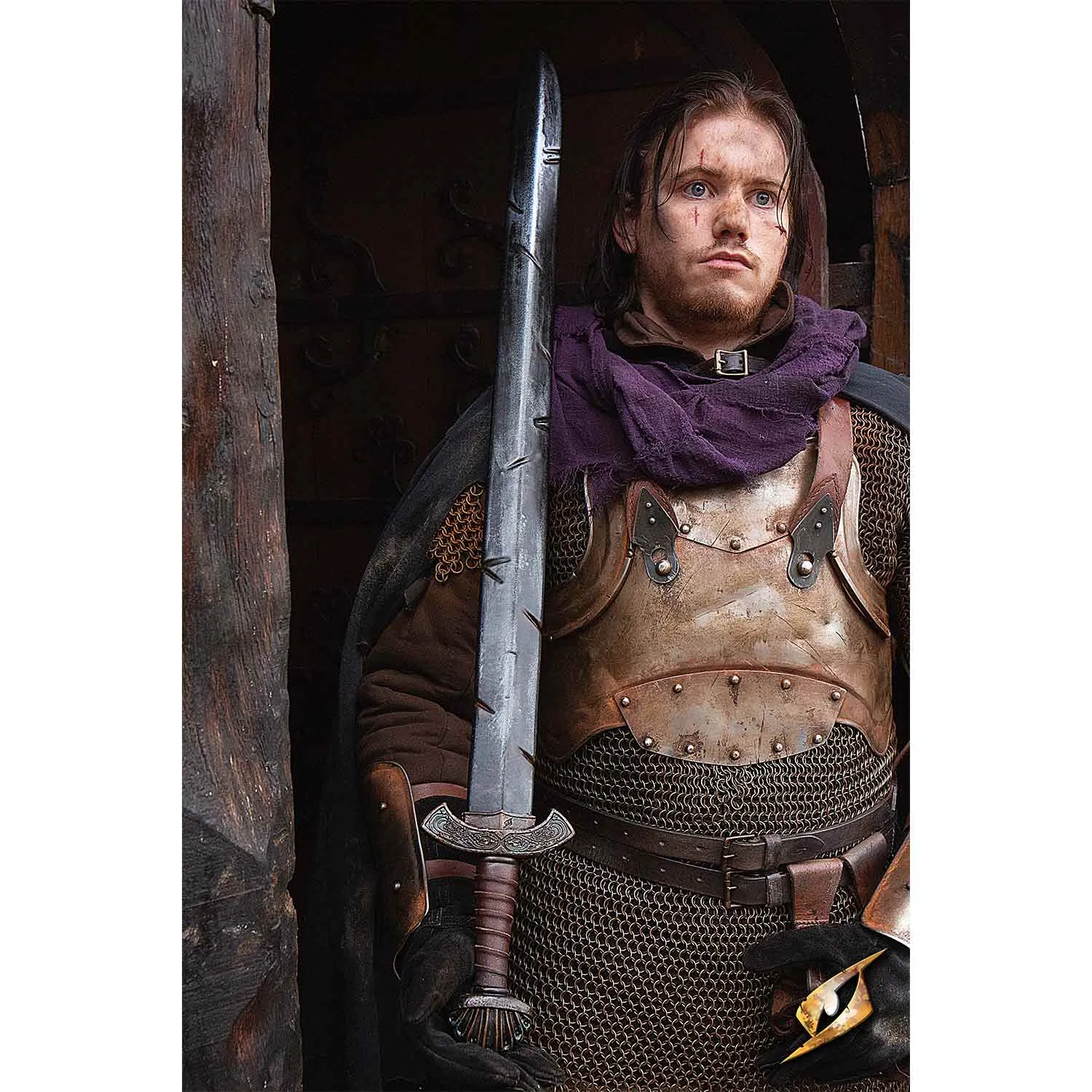 Battleworn Viking Sword - 100 cm