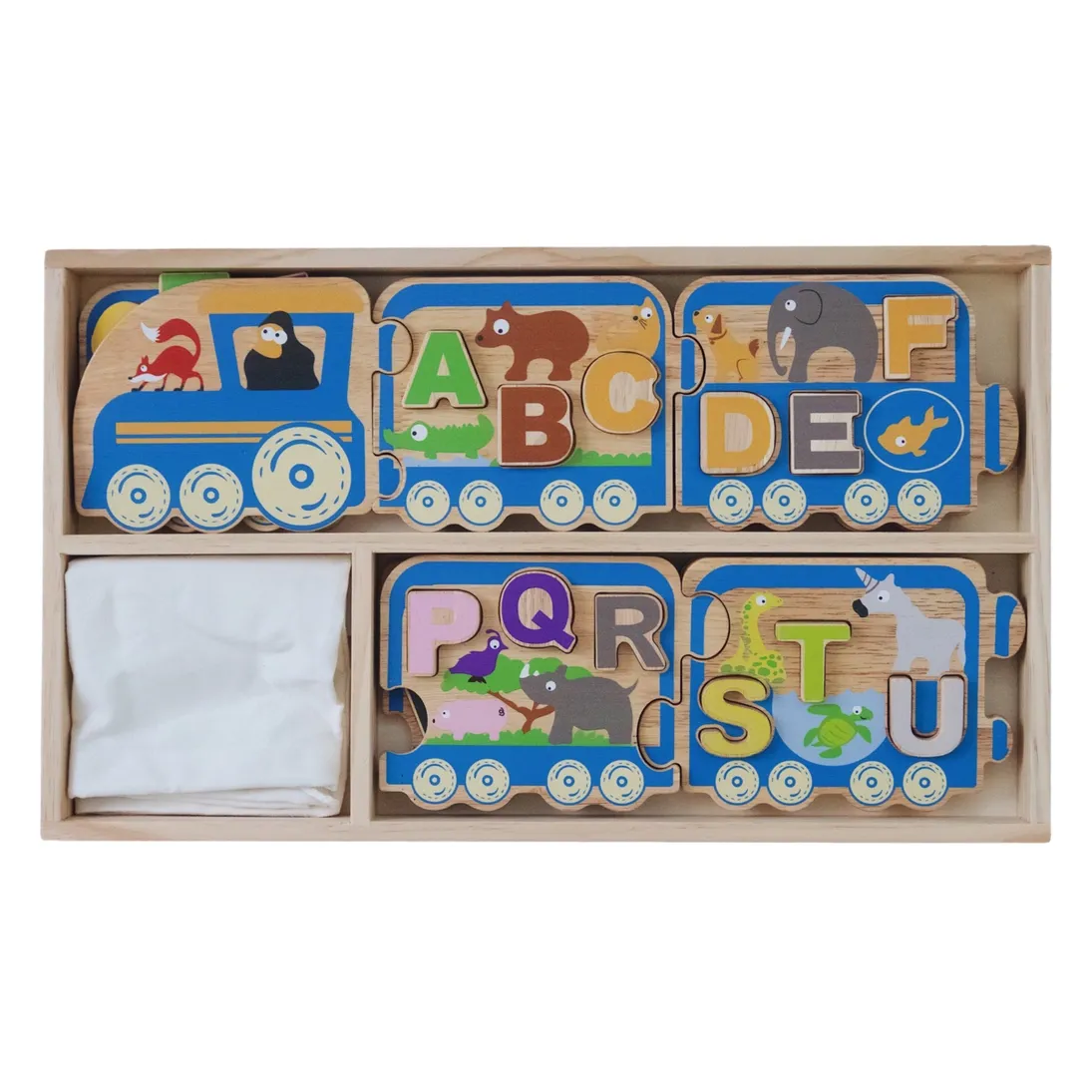 BeginAgain Animal Parade Alphabet Train