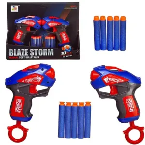 Blaze Storm Manual Soft Bullet Gun Toy with 10pcs ZC7072