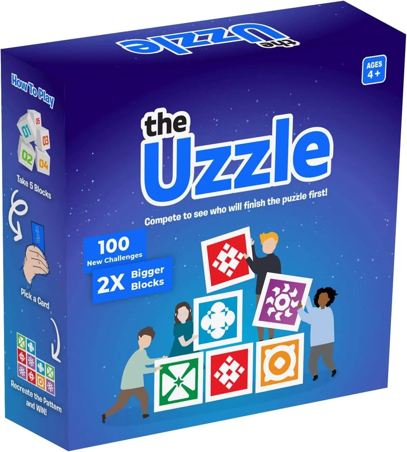 Board game The Uzzle 2.0: Pattern Block Puzzles Games