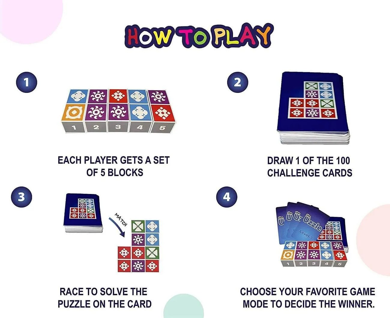 Board game The Uzzle 2.0: Pattern Block Puzzles Games