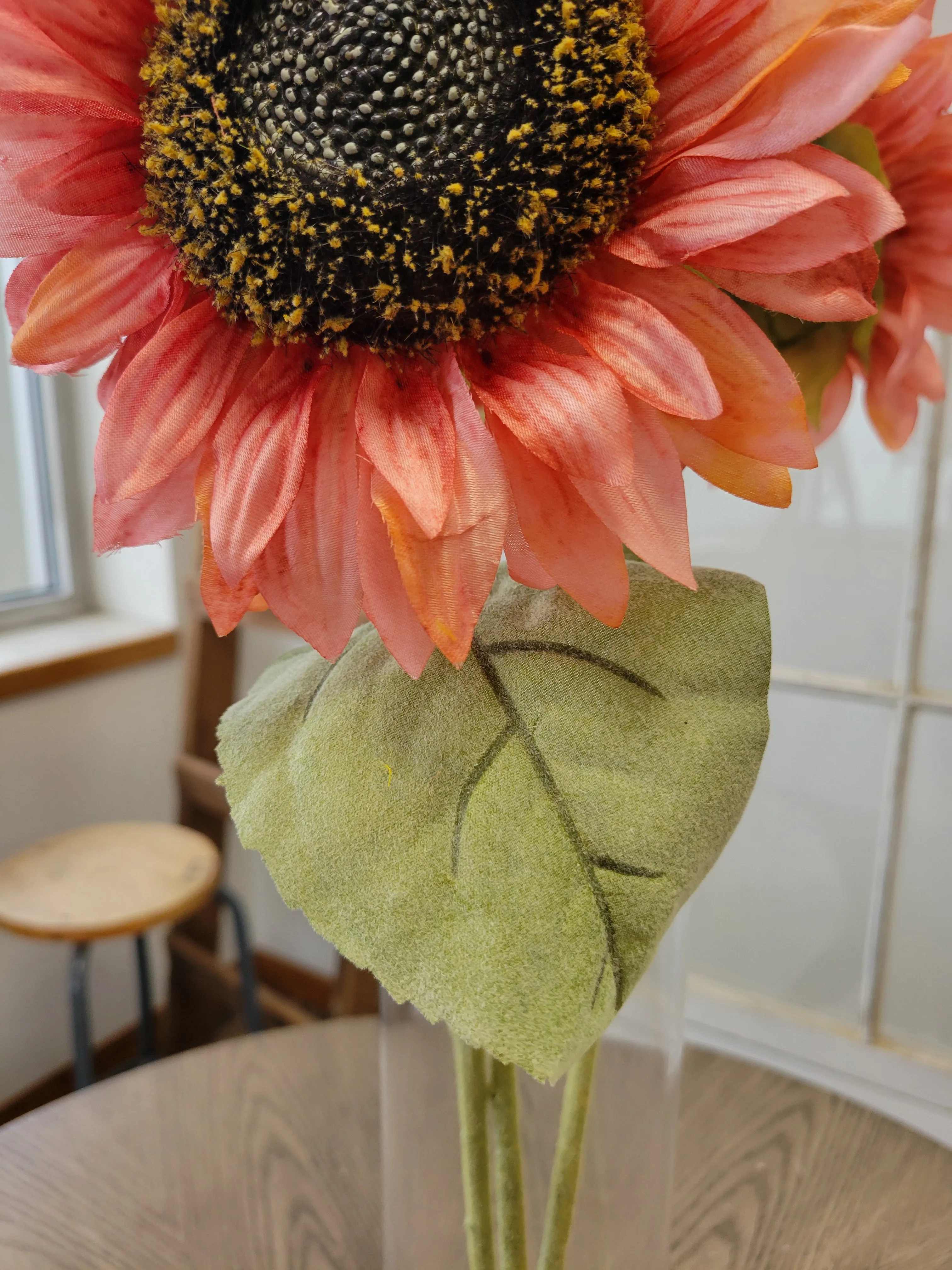 Brick Sunflower Spray