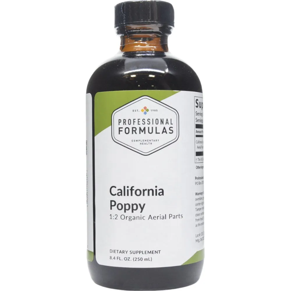 California Poppy (Eschscholzia californica) 8.4 oz by Professional Formulas