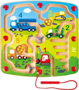 Construction & Number Magnetic Maze