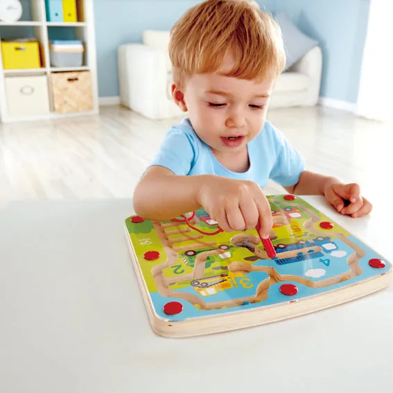 Construction & Number Magnetic Maze