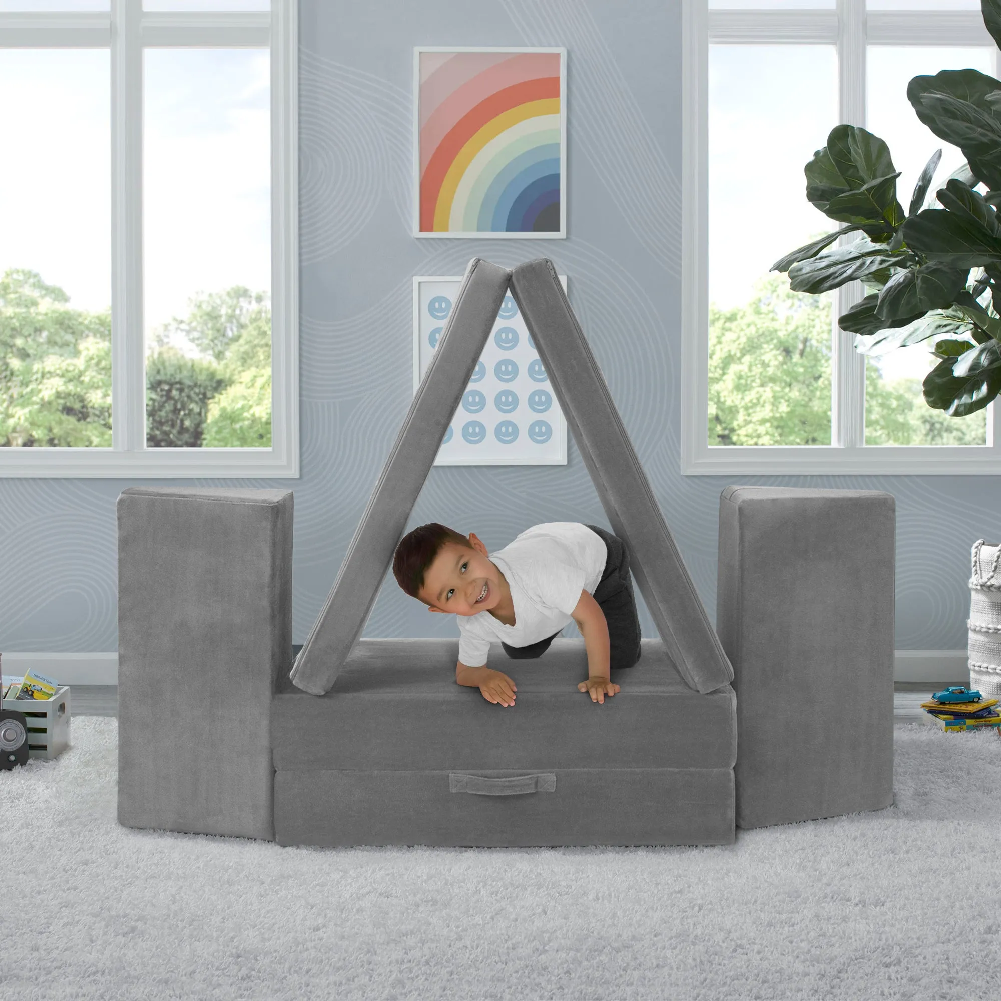 Cozee Play Couch & 4-Piece Lounger