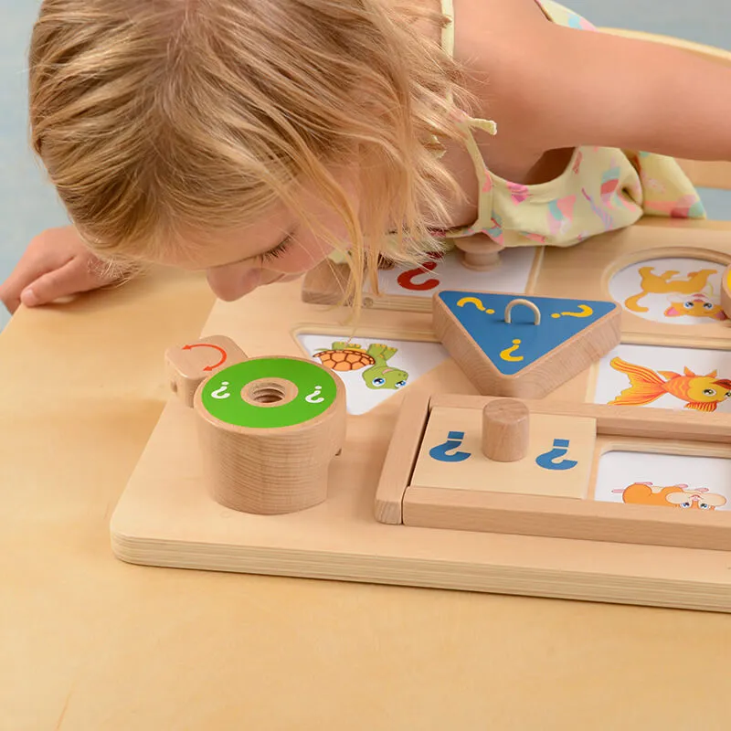 Curiosity Driven Fine Motor Skills Training Board