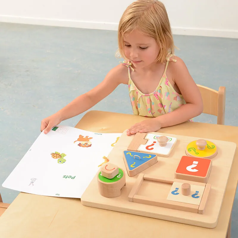 Curiosity Driven Fine Motor Skills Training Board
