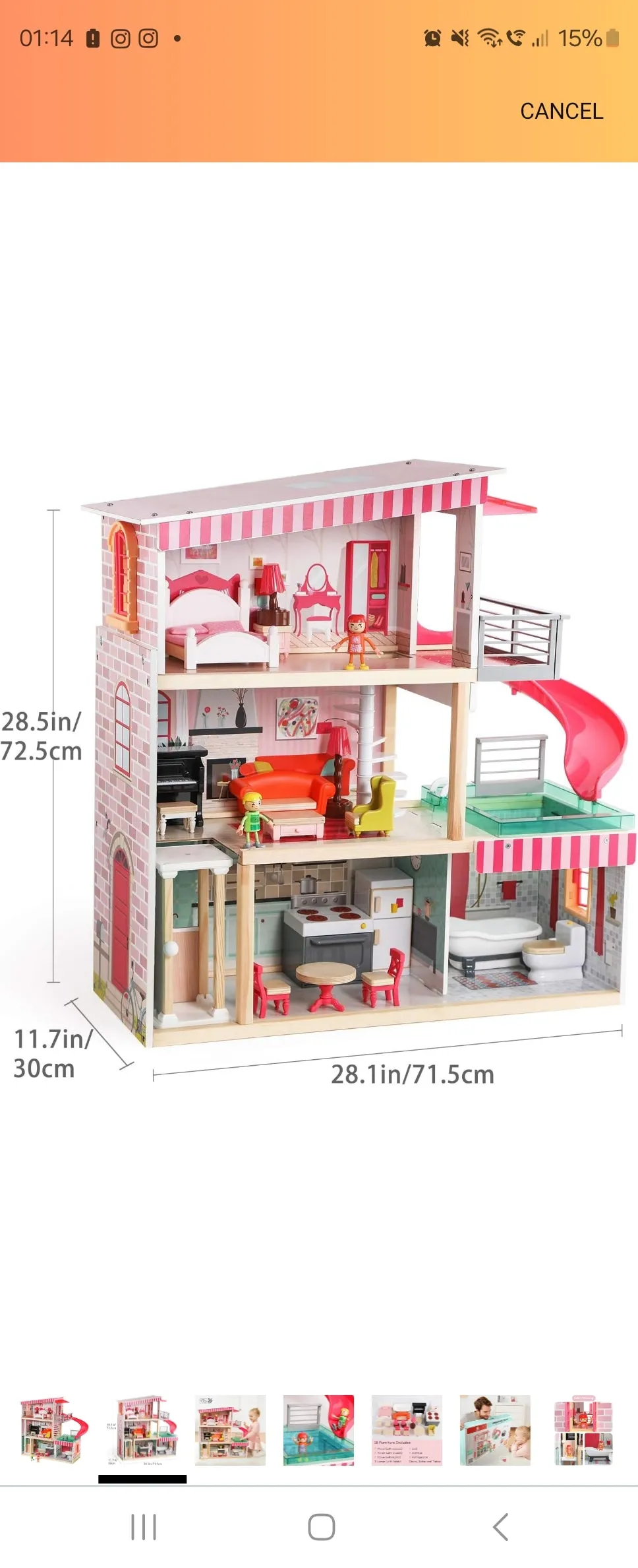 Deluxe Dream Dollhouse