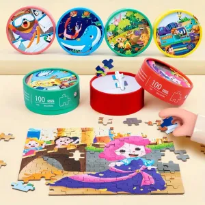 Discover Fun Jigsaw puzzle 100 Pieces Random Designs - 701