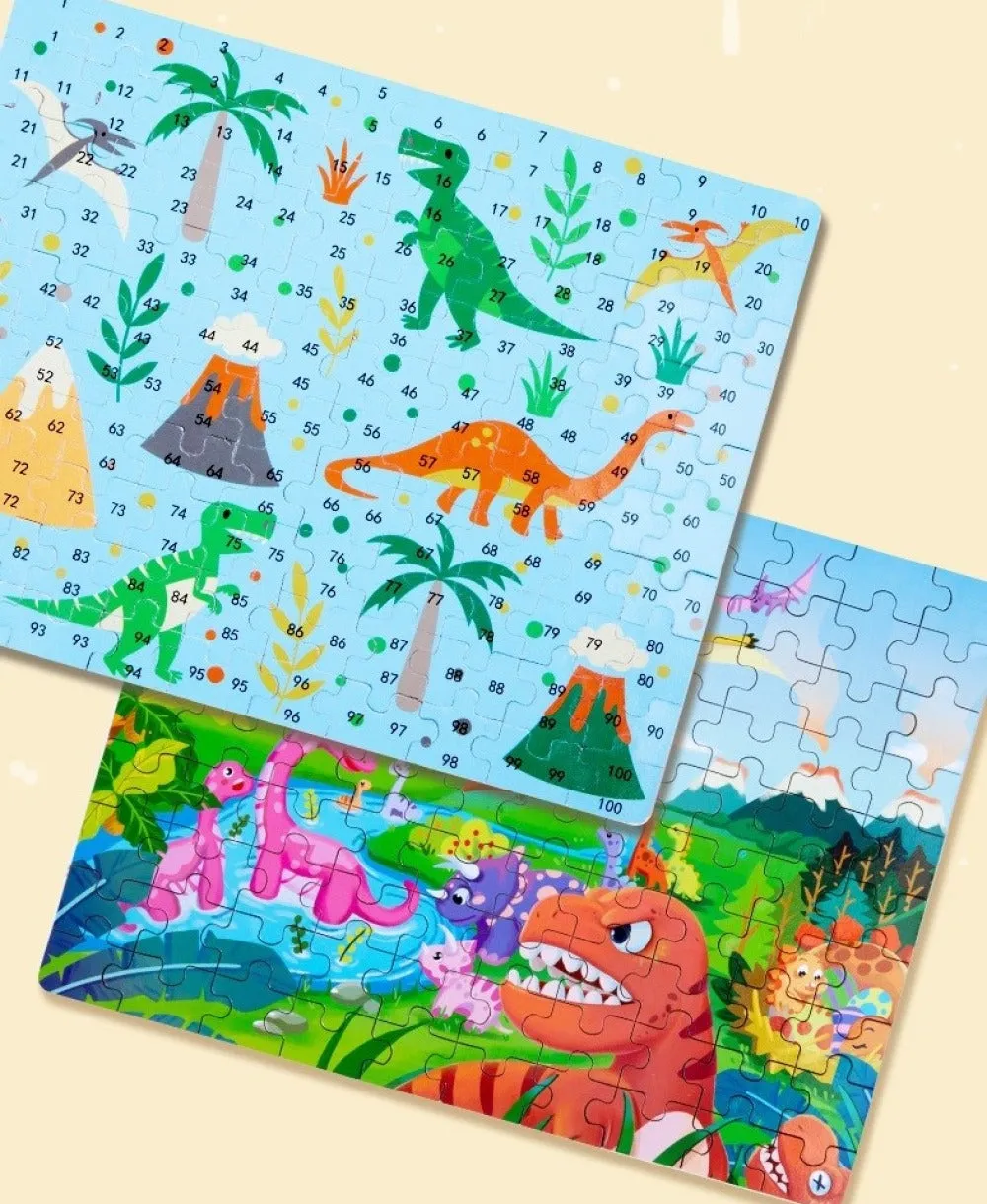 Discover Fun Jigsaw puzzle 100 Pieces Random Designs - 701