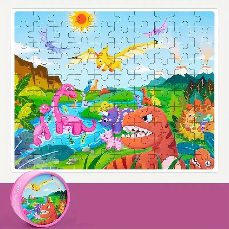 Discover Fun Jigsaw puzzle 100 Pieces Random Designs - 701