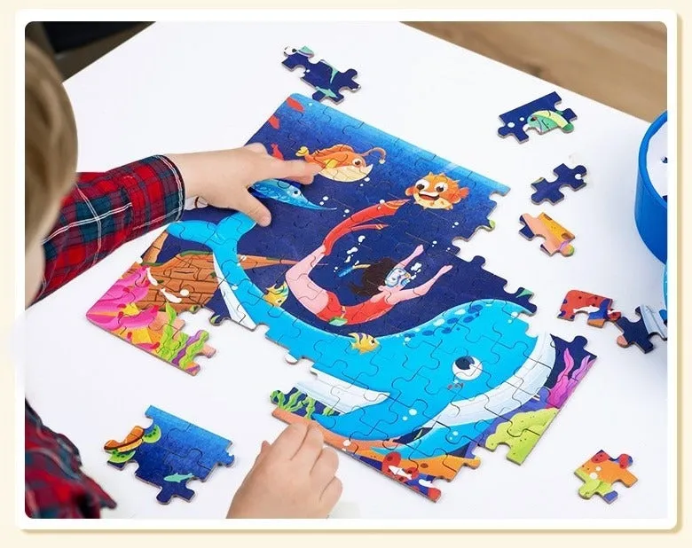 Discover Fun Jigsaw puzzle 100 Pieces Random Designs - 701