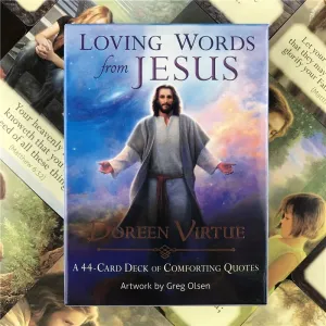 Discover Jesus Wisdom with Loving Words Oracle Cards  Game