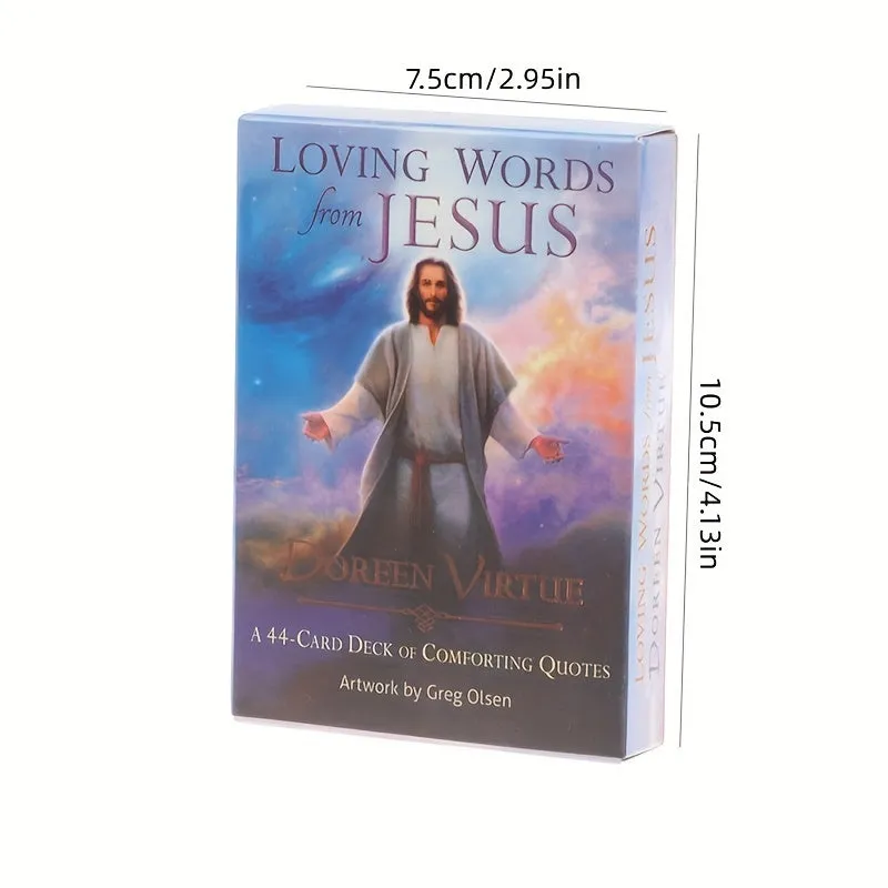 Discover Jesus Wisdom with Loving Words Oracle Cards  Game