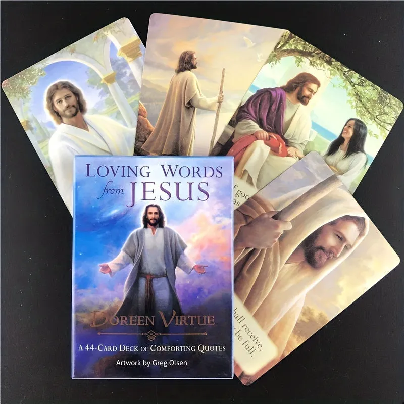 Discover Jesus Wisdom with Loving Words Oracle Cards  Game