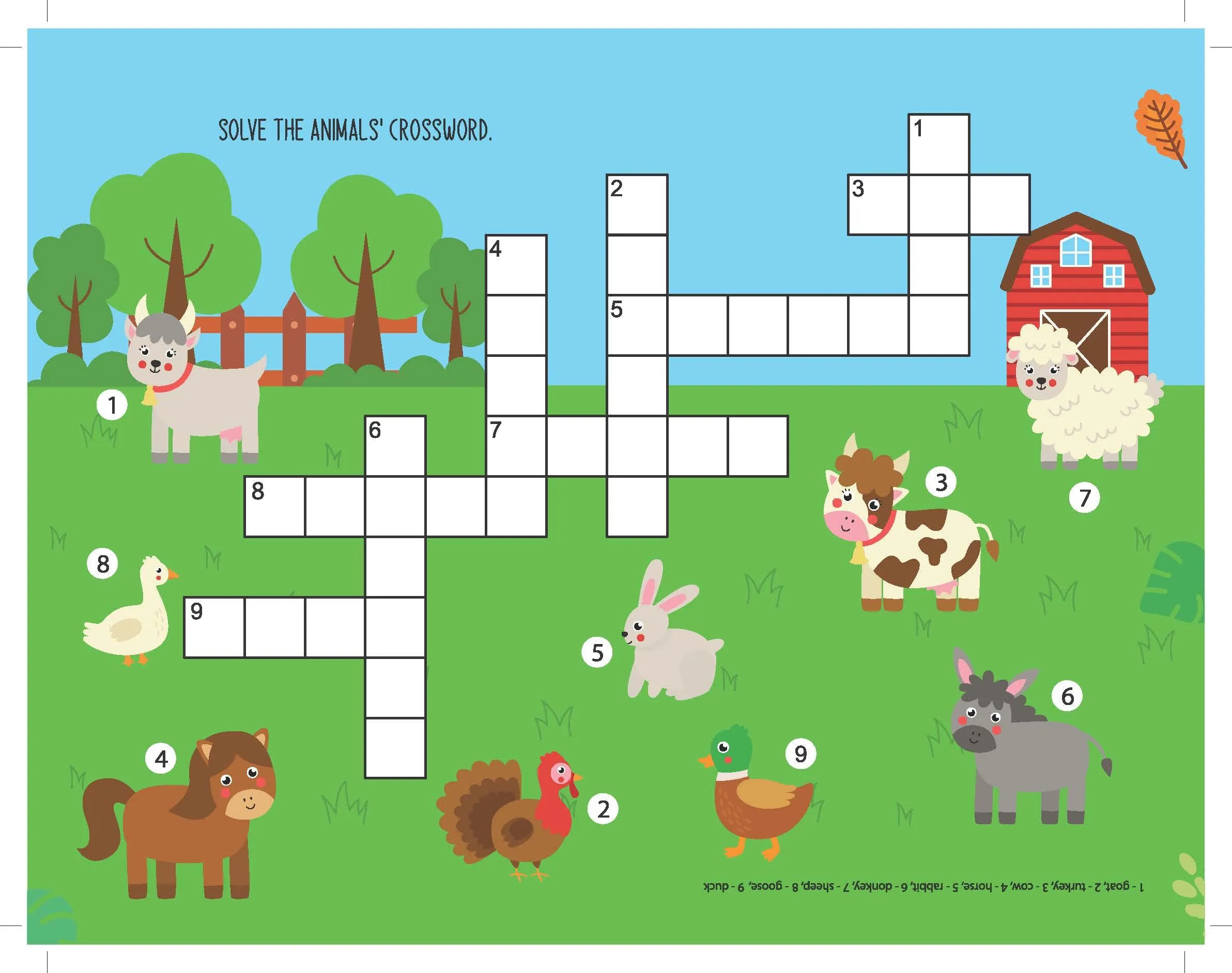 Dreamland Fun with Animals - An Activity & Colouring Book for Kids Ages 3 