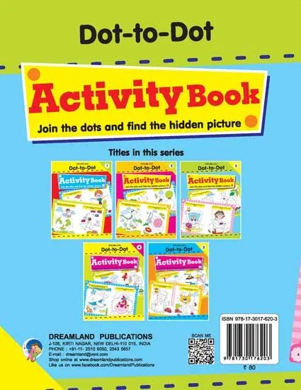 Dreamland Fun with Dot to Dot Part 3 - An Interactive & Activity Book For Kids (English)