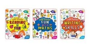 Dreamland Learn Everyday 4 - An Interactive & Activity Book For Kids - Pack of 3 Books(English)