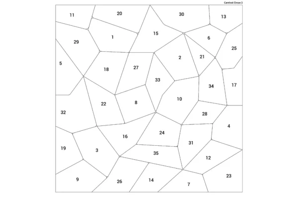 Educational Sticker Puzzle – Circus Carnival