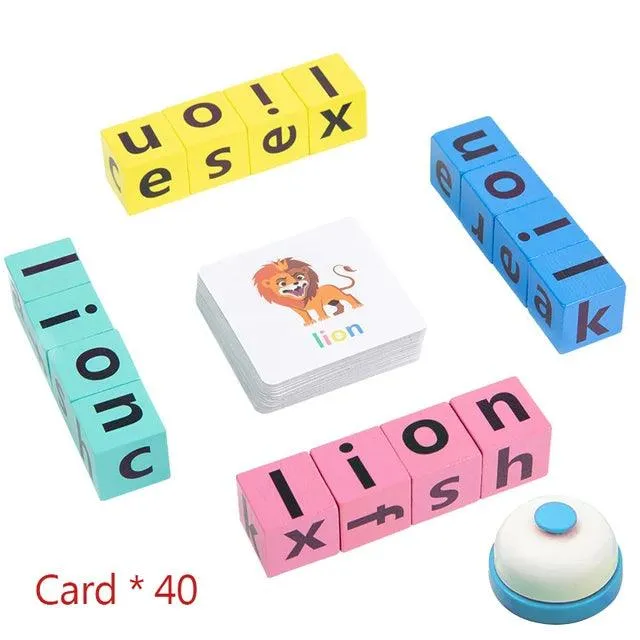 Engaging Montessori Wooden Letter Blocks for Early Learning and Cognitive Development