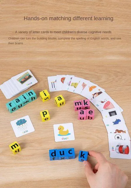 Engaging Montessori Wooden Letter Blocks for Early Learning and Cognitive Development