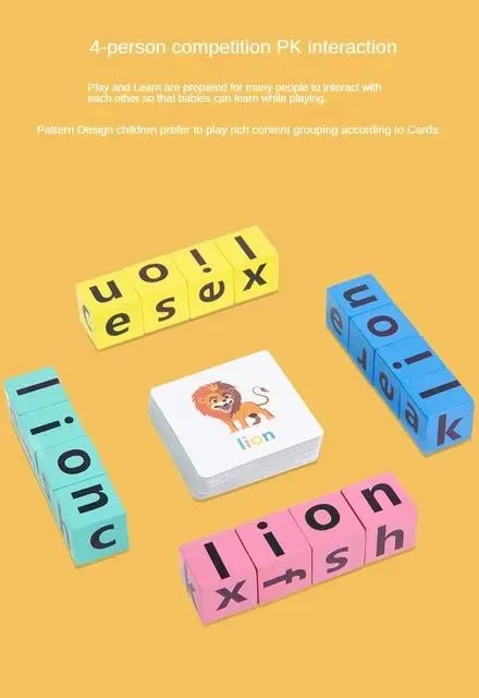 Engaging Montessori Wooden Letter Blocks for Early Learning and Cognitive Development
