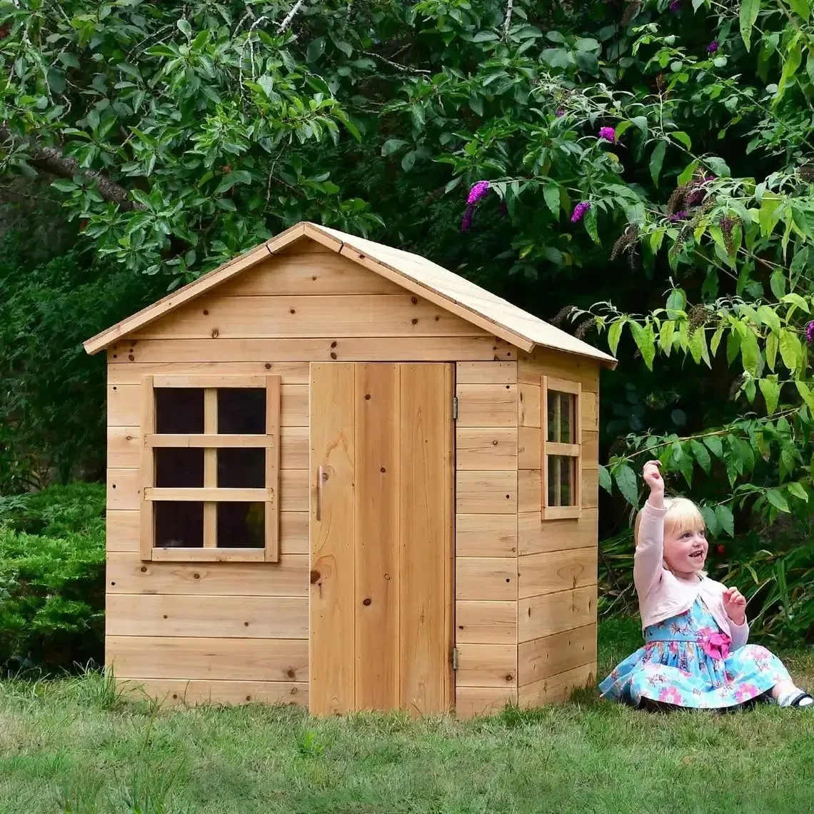 Evermeadow Playhouse – Kids Wooden Playhouse