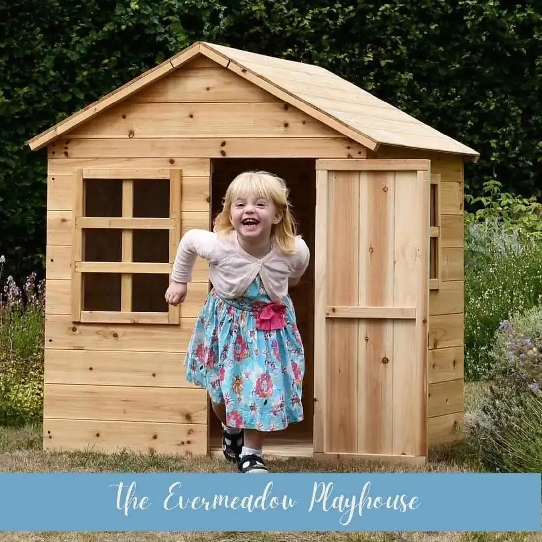 Evermeadow Playhouse – Kids Wooden Playhouse