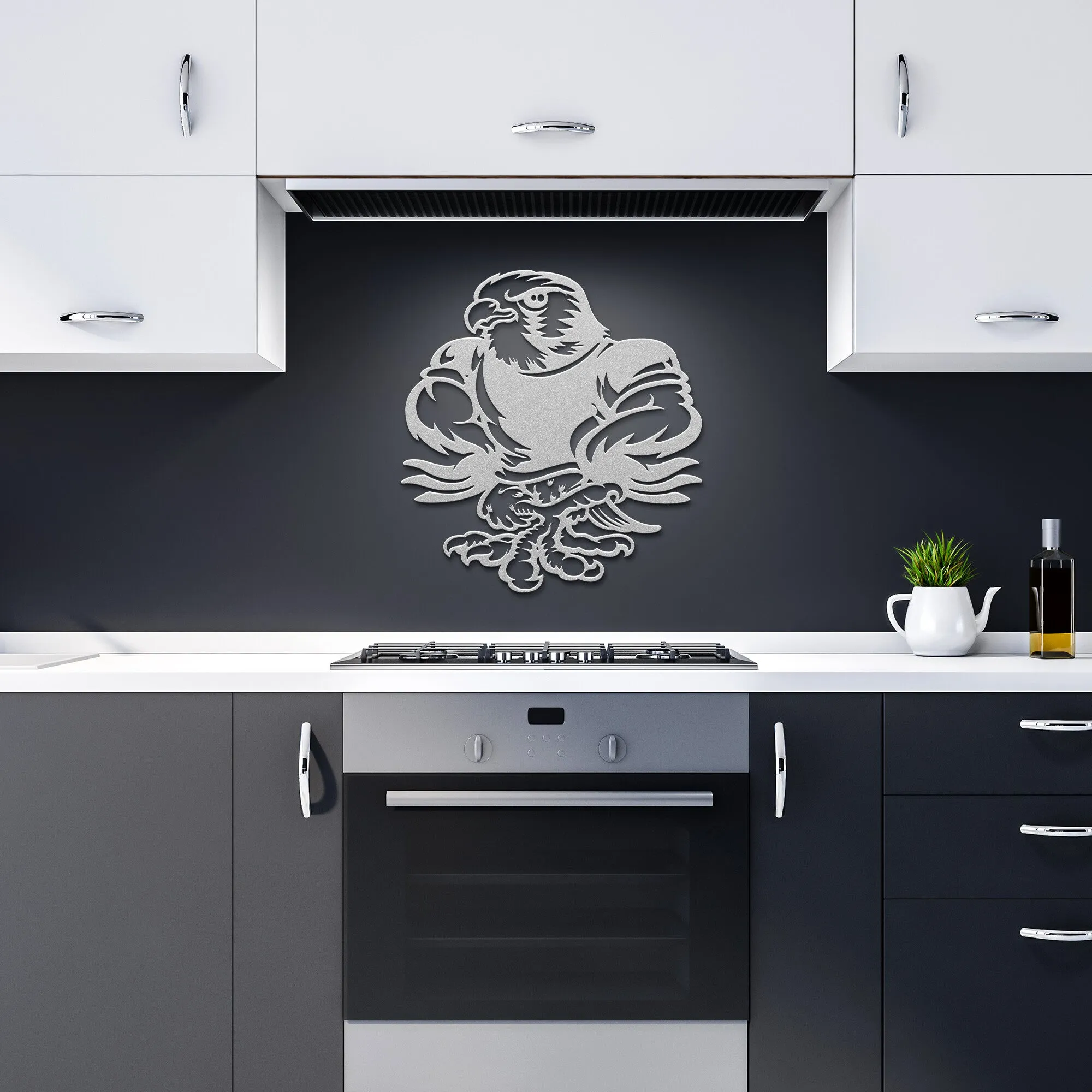 Falcon-Eagle03X-Mascot Steel Art