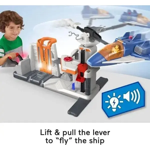 Fisher Price Imaginext Lift & Launch Buzz Lightyear Star Command Playset