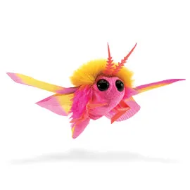 Folkmanis Finger Puppet- Mini Rosy Maple Moth