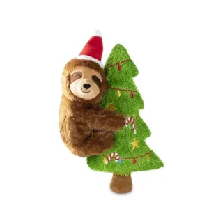 Fringe Dog Toy Holiday Merry Slothmas