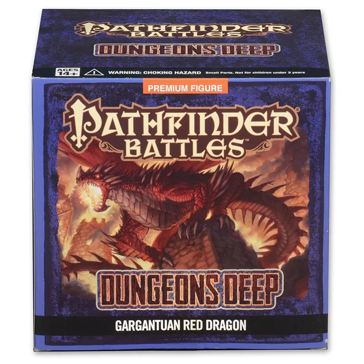 Gargantuan Red Dragon - Pathfinder Battles