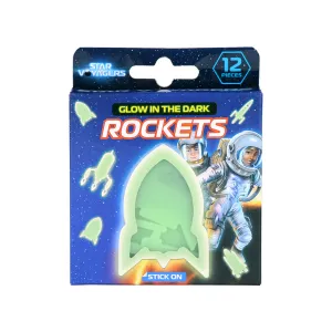 Glow In The Dark Rockets Mini Sticker Pack