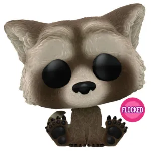 Guardians of the Galaxy: Vol. 3 - Baby Rocket (Flocked) US Exclusive Pop! Vinyl