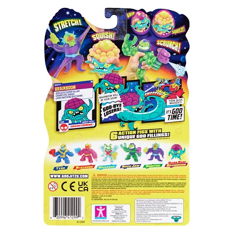 Heroes Of Goo Jit Zu Galaxy Blast Hero Pack - Brainboom