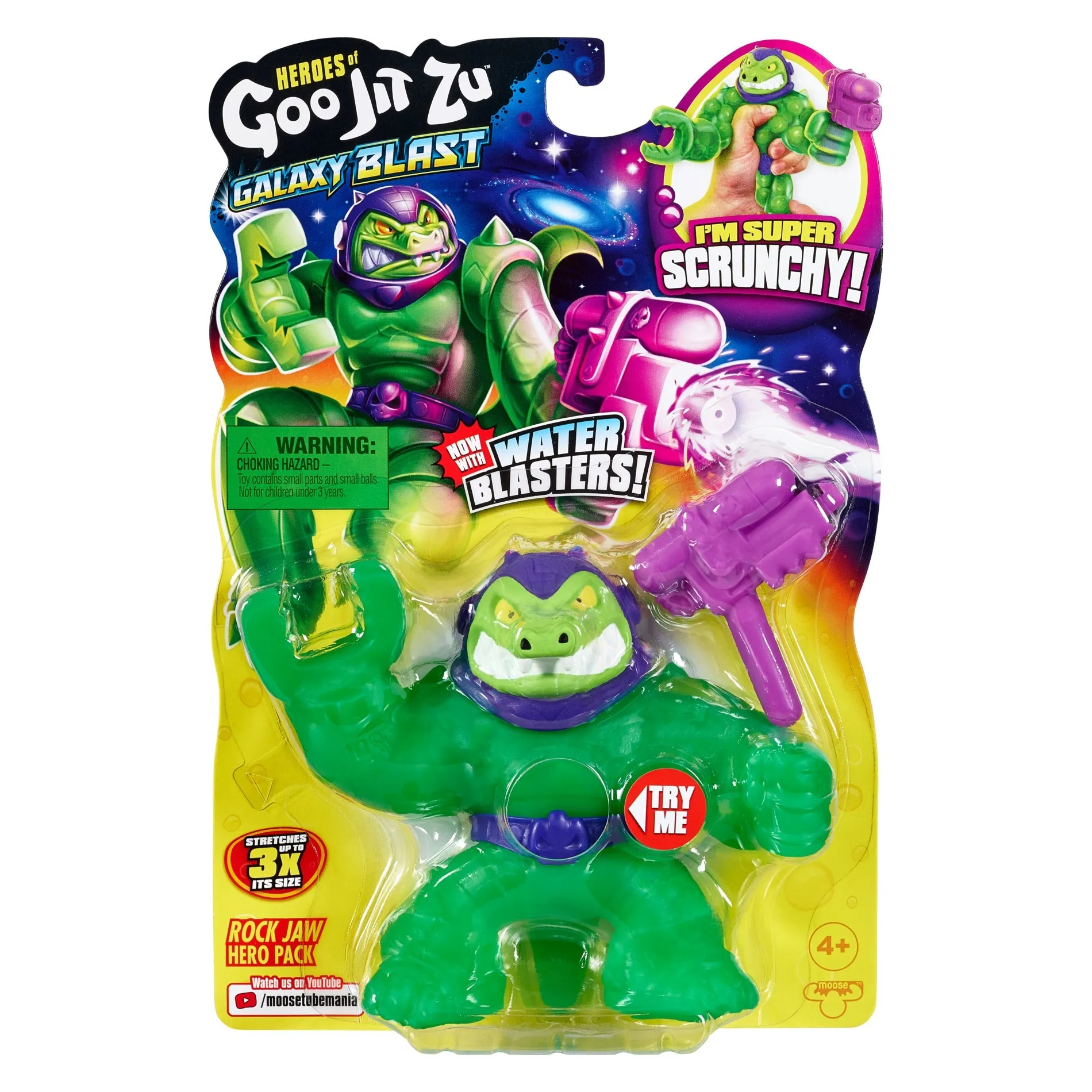 Heroes Of Goo Jit Zu Galaxy Blast Hero Pack - Rock Jaw