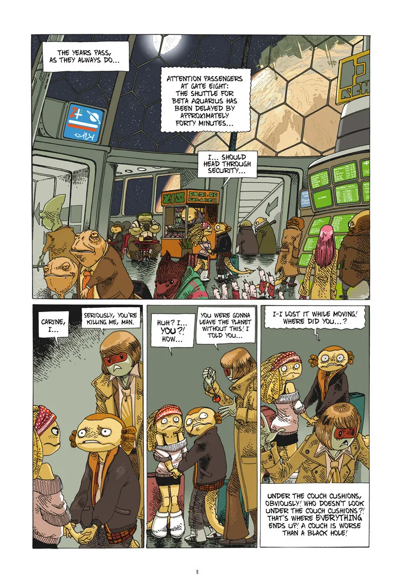 INFINITY 8 vol. 7: ALL FOR NOTHING, by Lewis Trondheim and Boulet