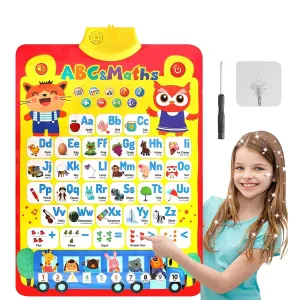 Interactive Alphabet and Number Talking Wall Chart - 796