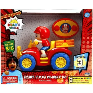 Jada Toys Ryan's World Pizza Delivery Remote Control Quad Bike