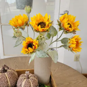 Julie Sunflower Spray